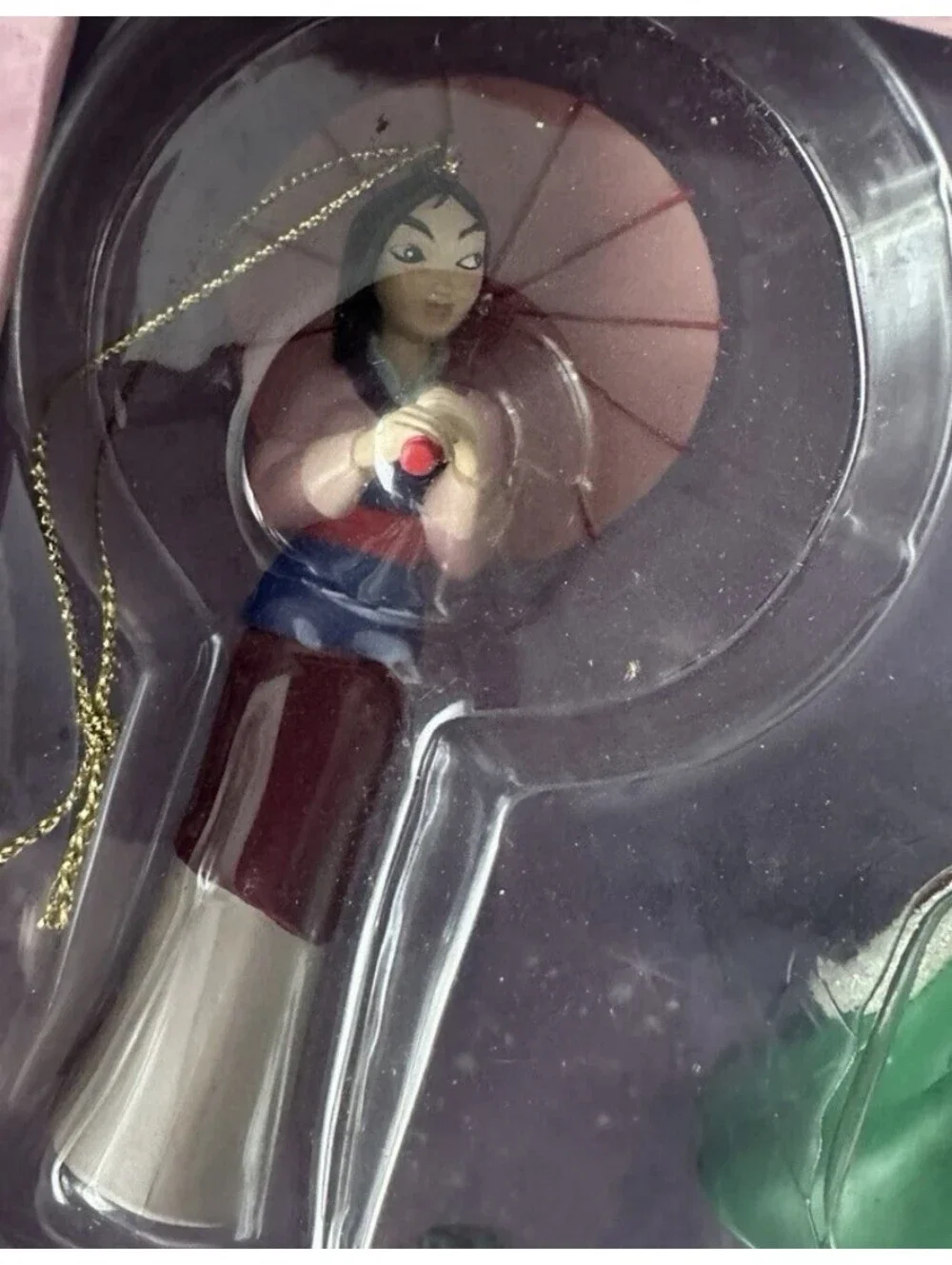 Rare Disney Princess 2007 Ornament Set Complete 8 Ornaments Scholastic Christmas